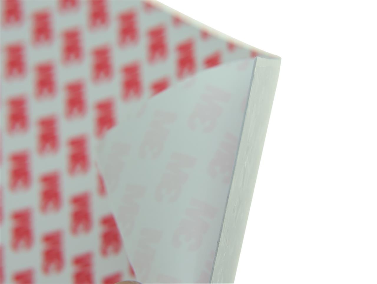 KAISH 25x20cm Acoustic Guitar Self Adhesive Scratch Plate Sheet Pickguard Material Sheet WhitePearl